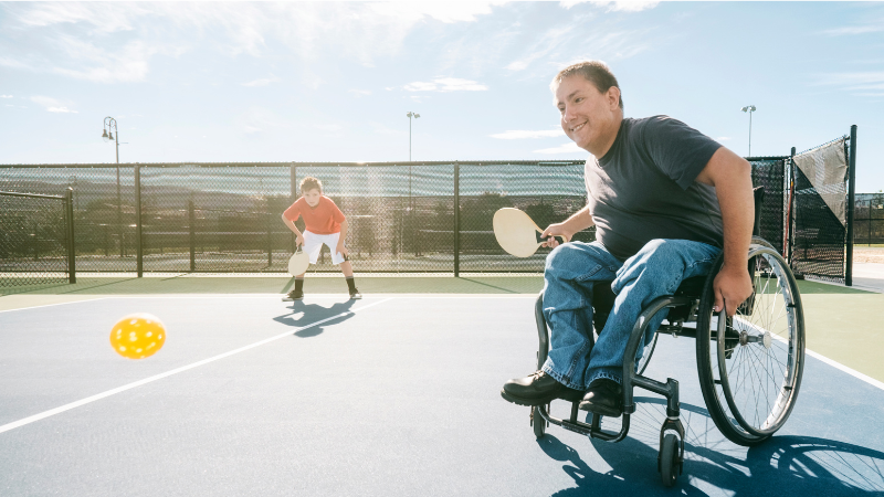 Adapted Pickleball: A Space for Inclusion and Equality